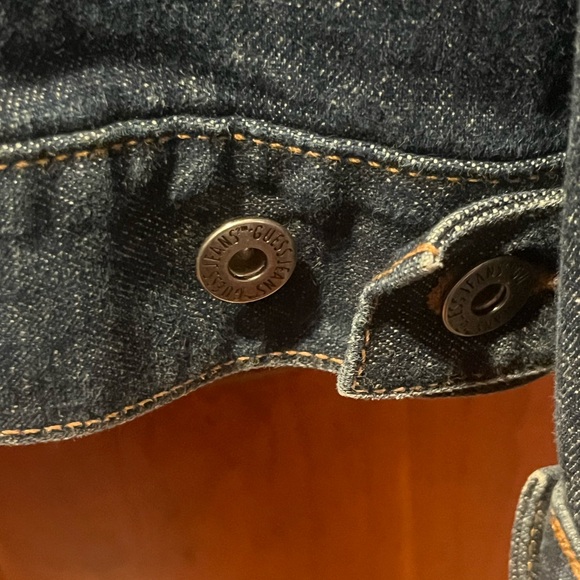 GUESS Demin Bkue Jean Jacket Men’s XXXL - Picture 6 of 8